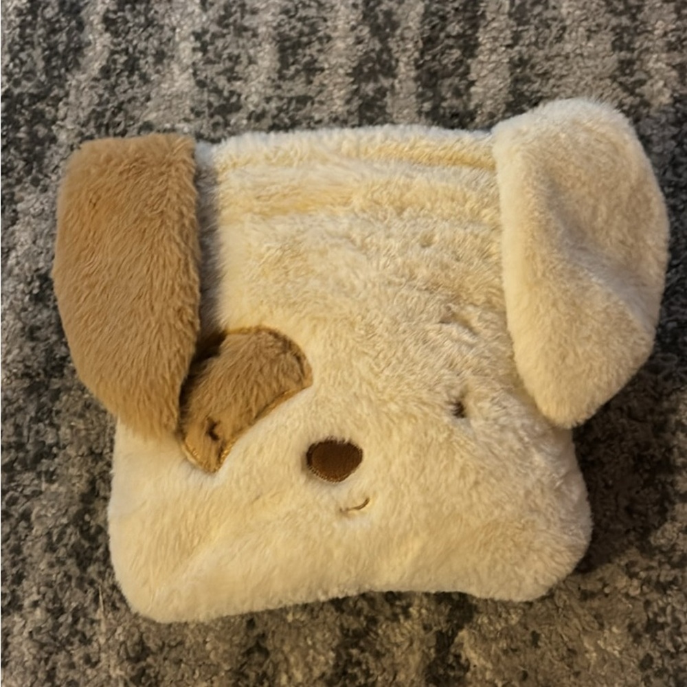 Cute Plush Dog Face Pillow